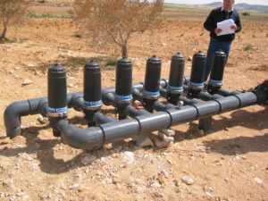 Cabezal de filtrado en exterior