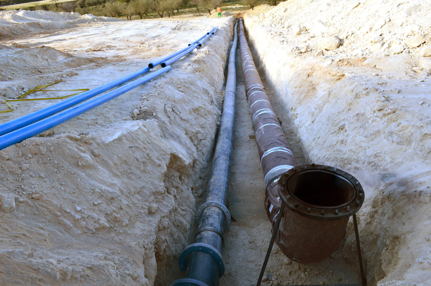 Tuberías de desembalse