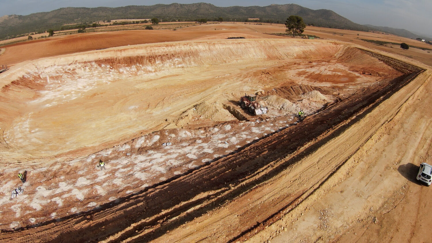 Piedra en fondo balsa