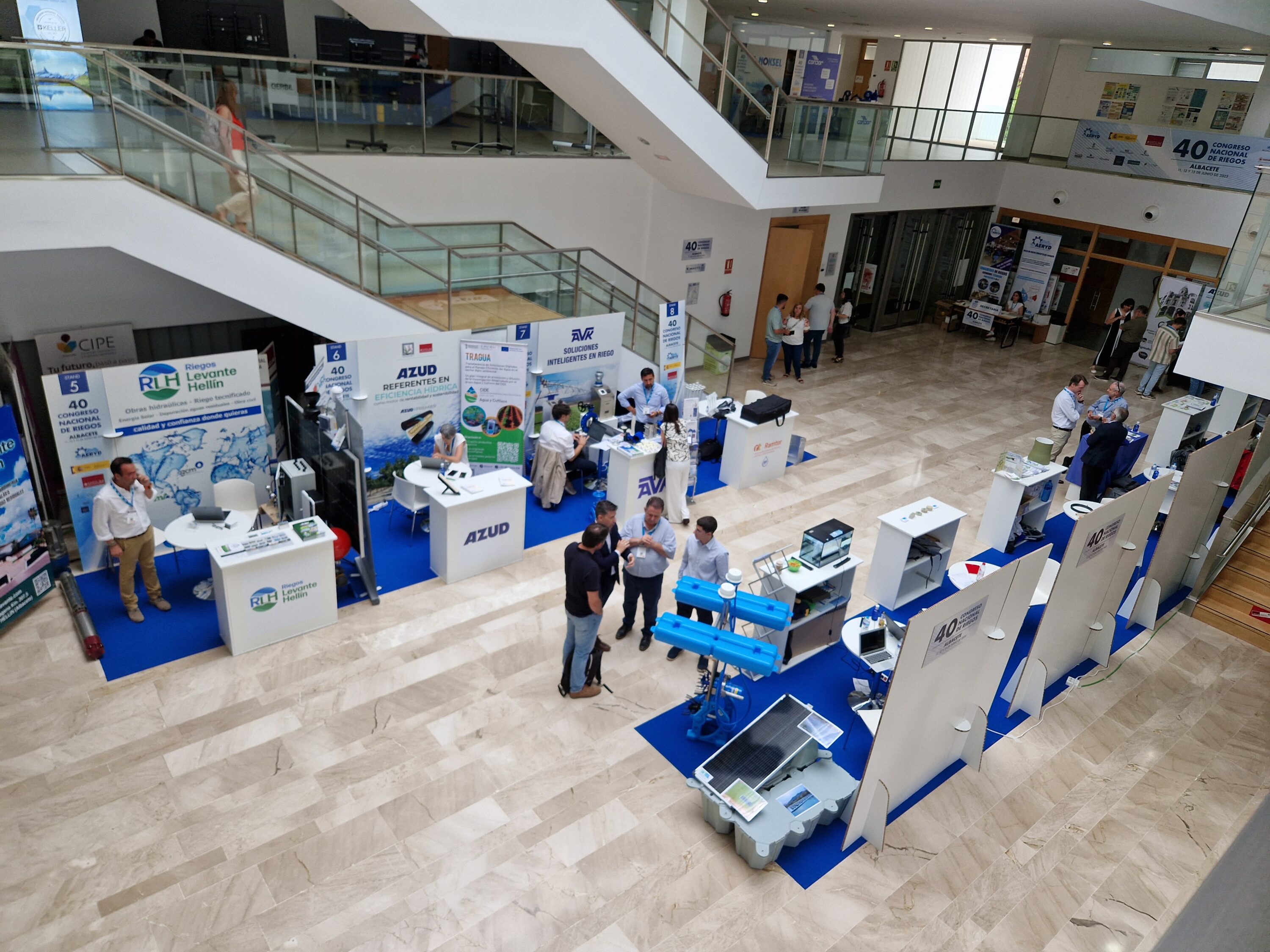 Vista Hall 40 Congreso Riegos