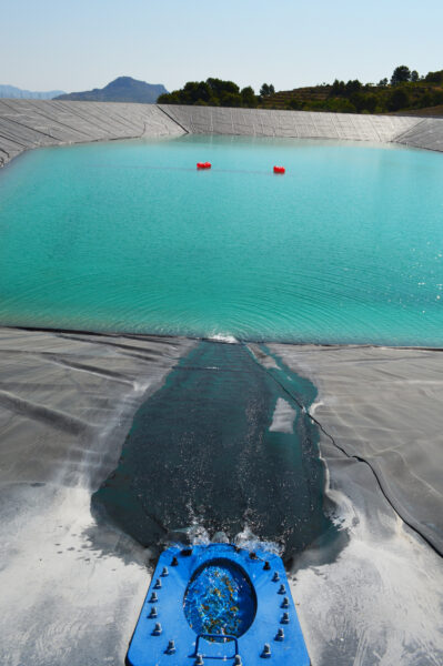 Llenado balsa Férez