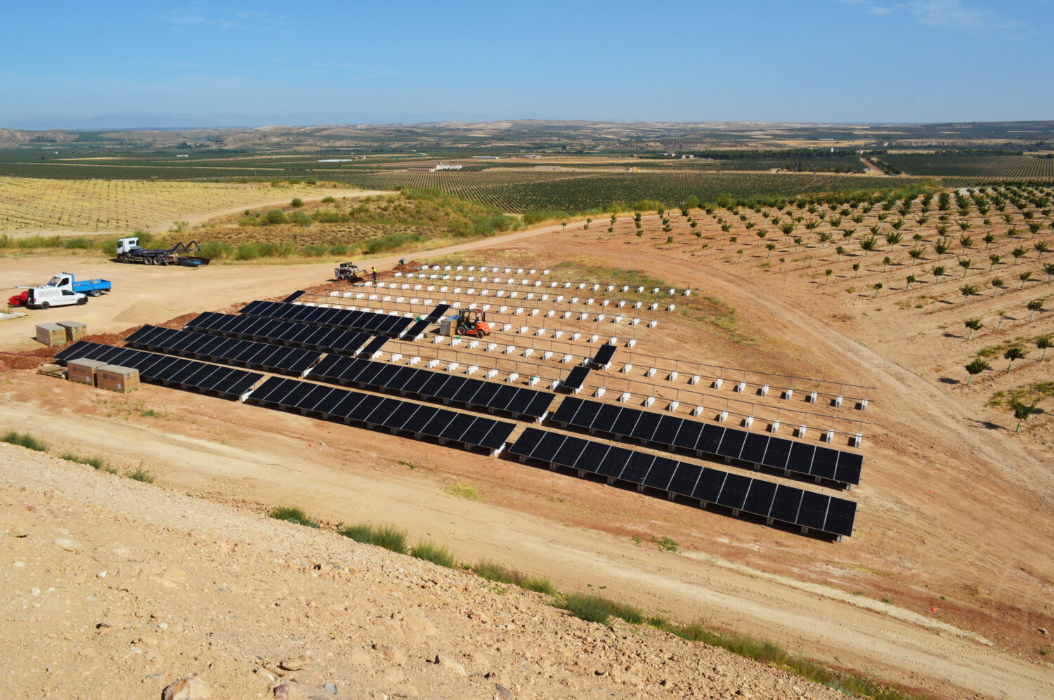 Vista superior instalación parque solar 08.09.2026 San Martín