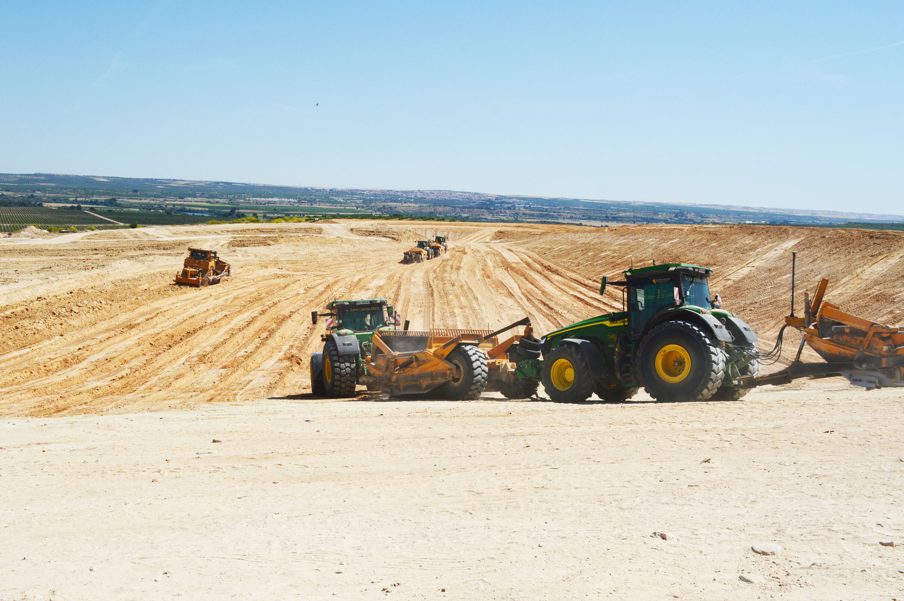 Avance Balsa San Martín Movimiento de tierras