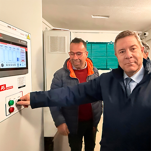 Encendido Nava de Arriba, Emiliano García-Page