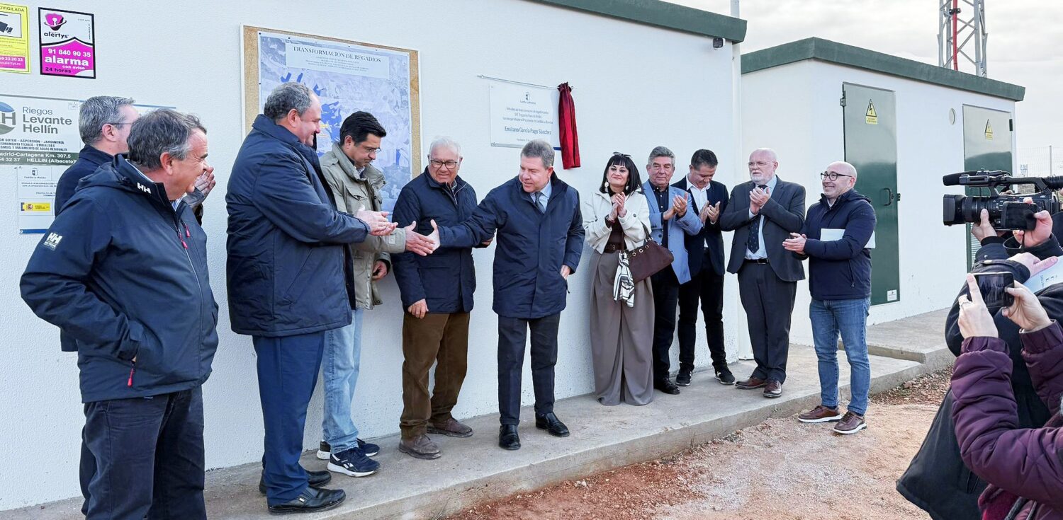Inauguración Regadíos Nava de Arriba por Page